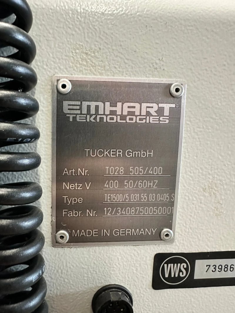 Stanley / Emhart Tucker TE1500 mit TF21