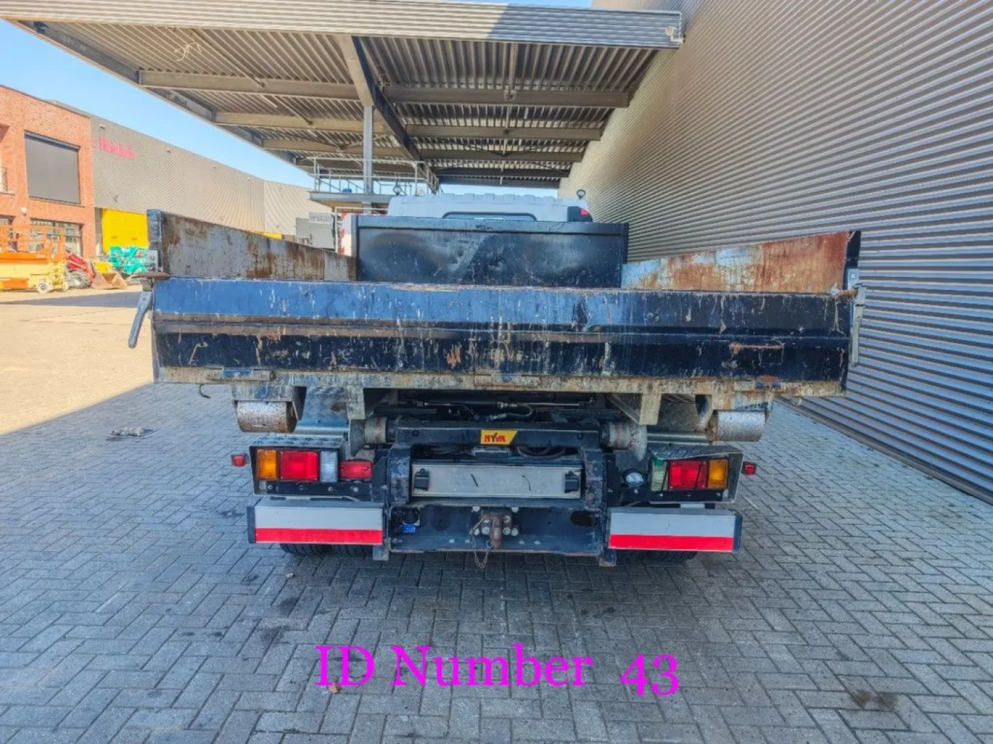 Isuzu NPR 75 4x2 Hyvalift Hooklift! - 6