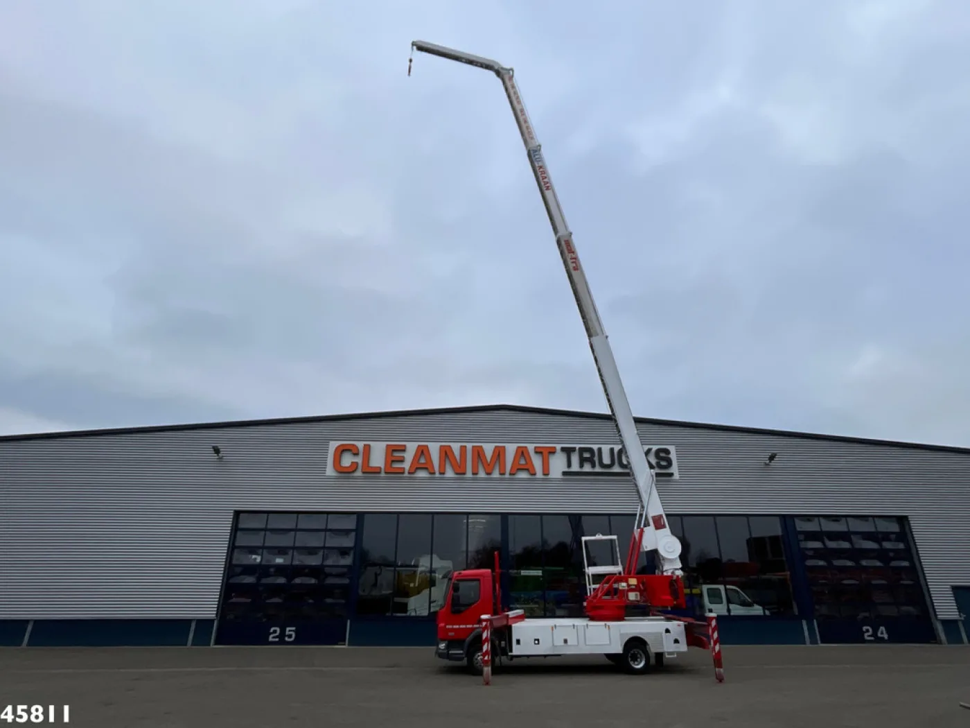 DAF FA 45 CF 220 Klaas 34 meter Dachdeckerkran - 2