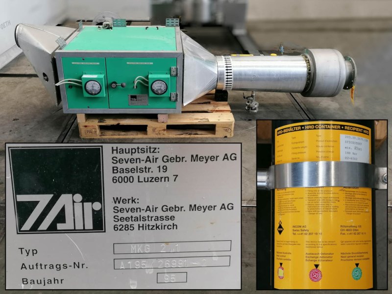 Glatt GPCG/3-15 - Fluid bed dryer batch