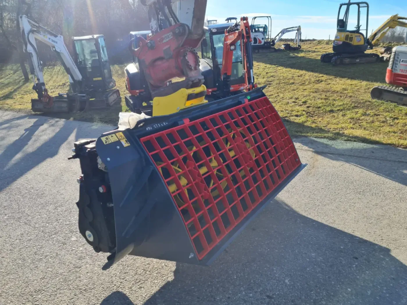 Betonmischschaufel 180 cm für Baggeranbau - 2