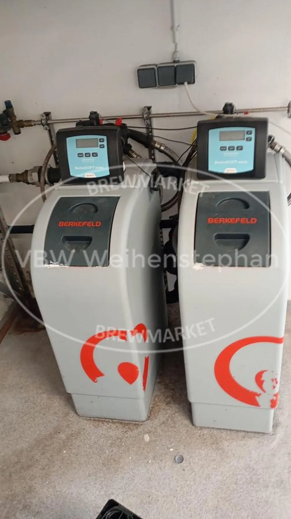 water softening plant