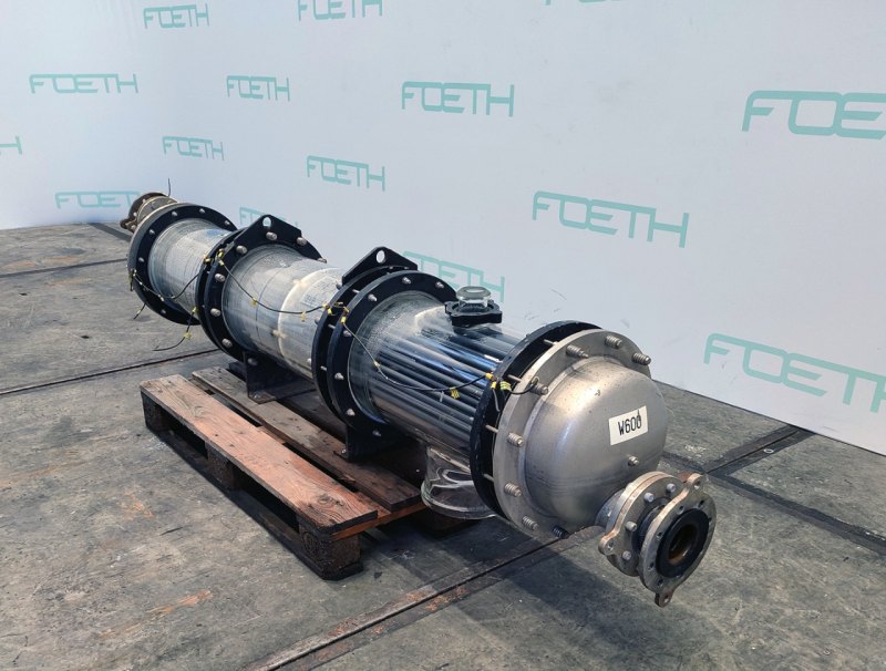 QVF Glasstechnik S-ROB71/300/SH/3/SIC 7,1m² - Shell and tube heat exchanger