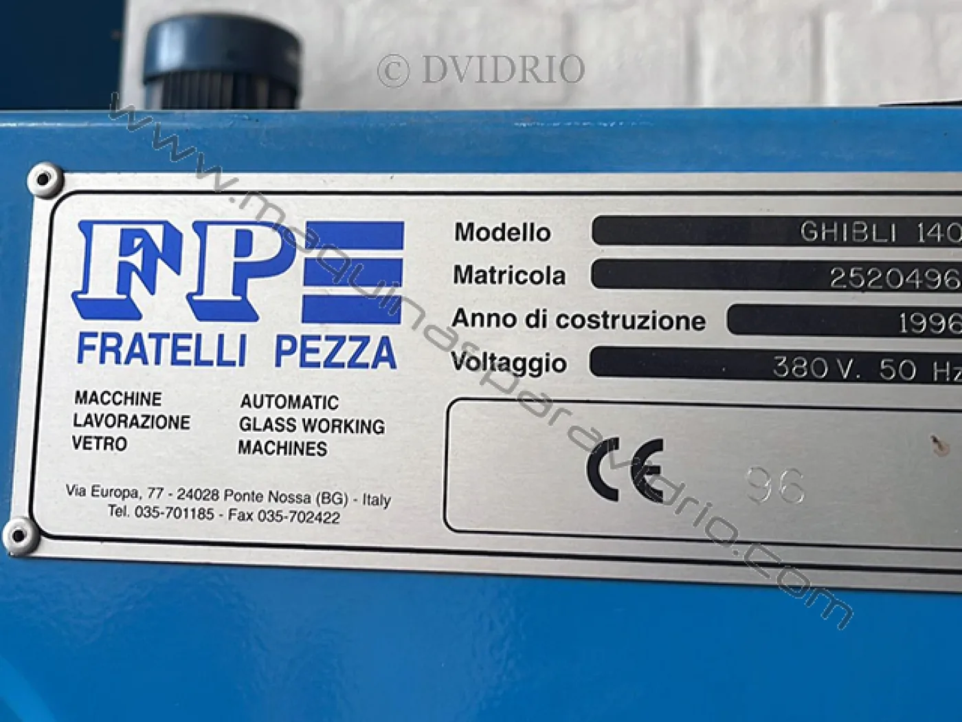 ARENADORA MANUAL PARA VIDRIO FRATELLI PEZZA - 3