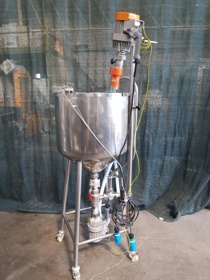 DISSOLUTORE CON POMPA DI RILANCIO – MOD. 150 L