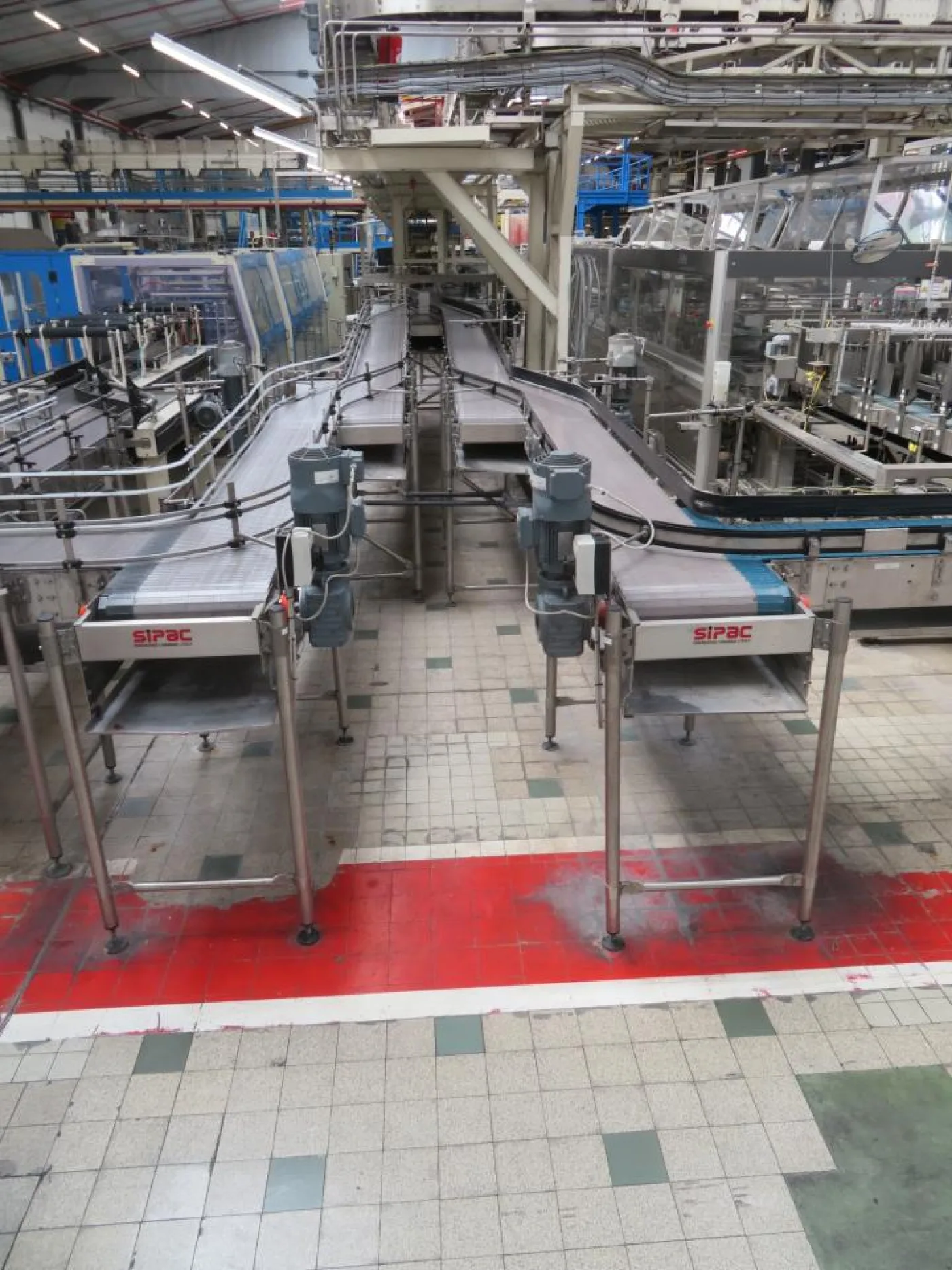 Sipac Sipac Chain Convoyeur System With Diverting System- Line 4 - 4