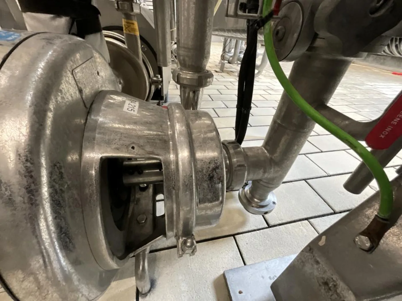 2000 Inoxpa Inoxpa S35F Stainless Steel Contact Parts Volute Centrifugal Pump - 6