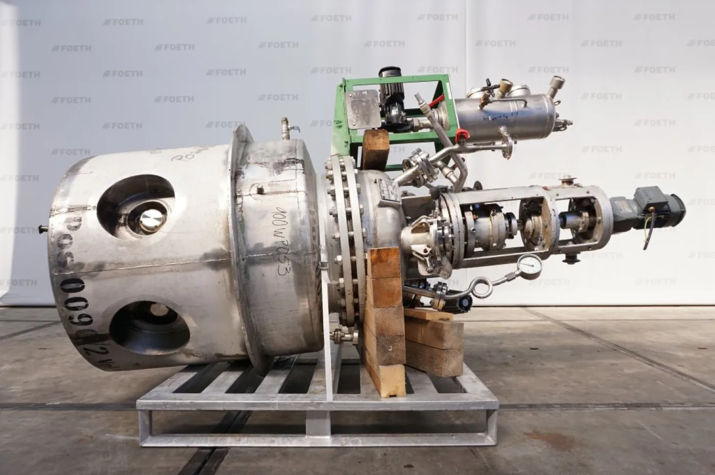 Chemieanlagenbau Erfurt-rudisleben 315 Ltr - Stainless Steel Reactor - 6