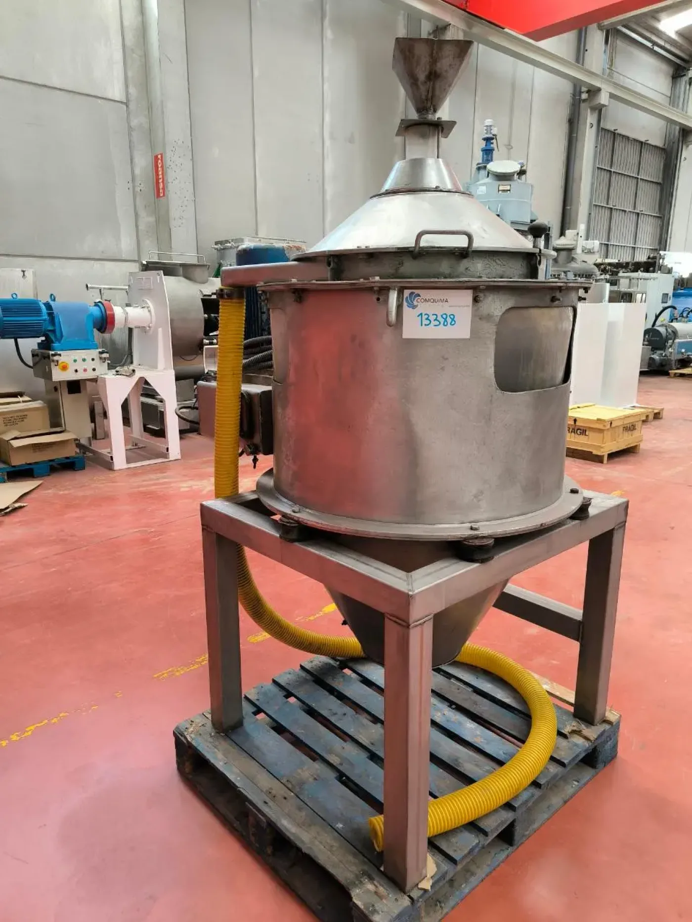 USED GUINARD TYPE C30 STAINLESS STEEL 316 DISC STACK CENTRIFUGE - 4