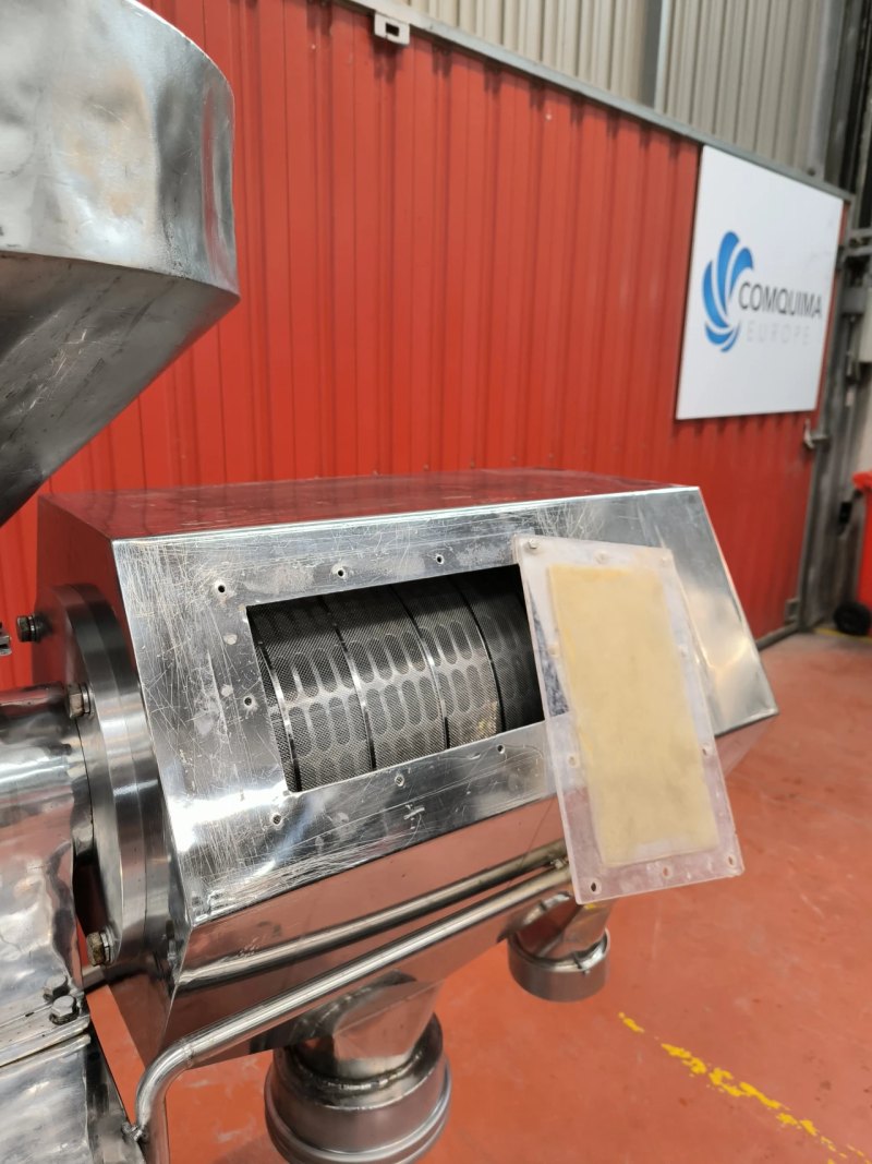 CENTRIFUGAL SIEVING MACHINE IN STAINLESS STEEL 400-1800 Kg/h