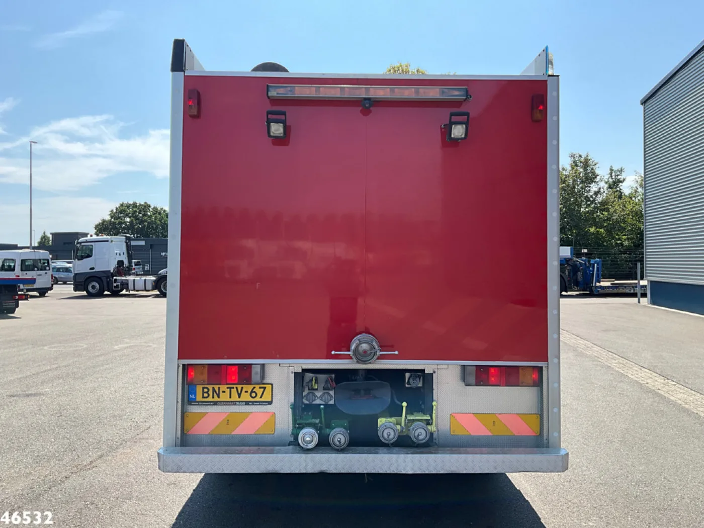 DAF FAT 75 CF 360 6x4 ZIEGLER Brandweer / schuimbluswagen Just 78.346 km! - 5