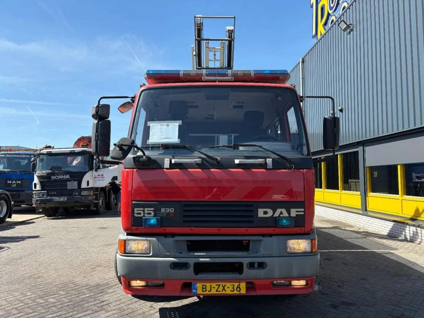 DAF Ae55Ce Ae55Ce + Fire Truck + 116766 Km + Extendable Ladder + 1500 L Water Tank - 5