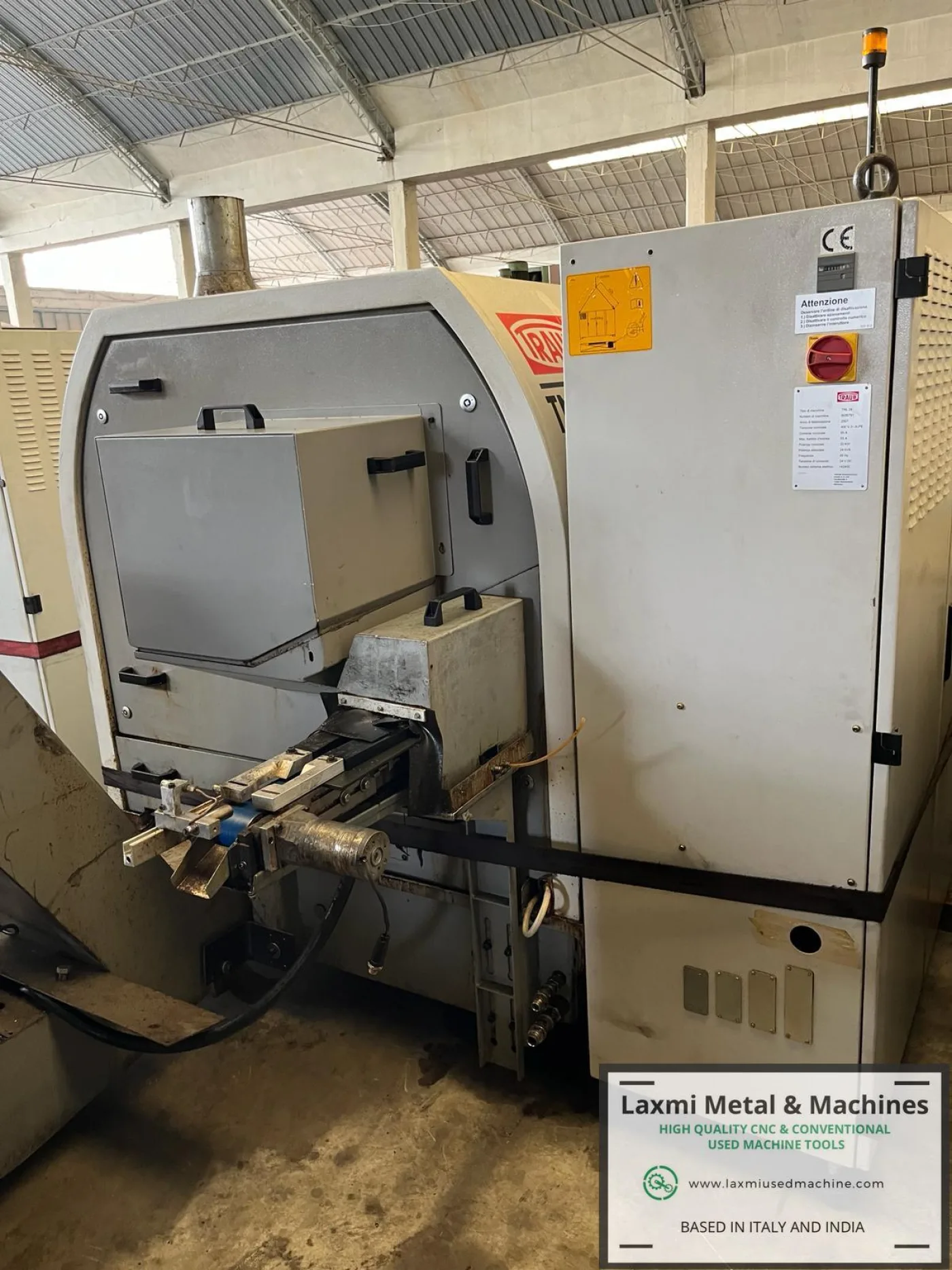 13 AXIS CNC SWISS-TYPE SLIDING HEAD AUTOMATIC LATHE, TRAUB - TNL 26 - Laxmi Metal & Machines, Rohtak - 7