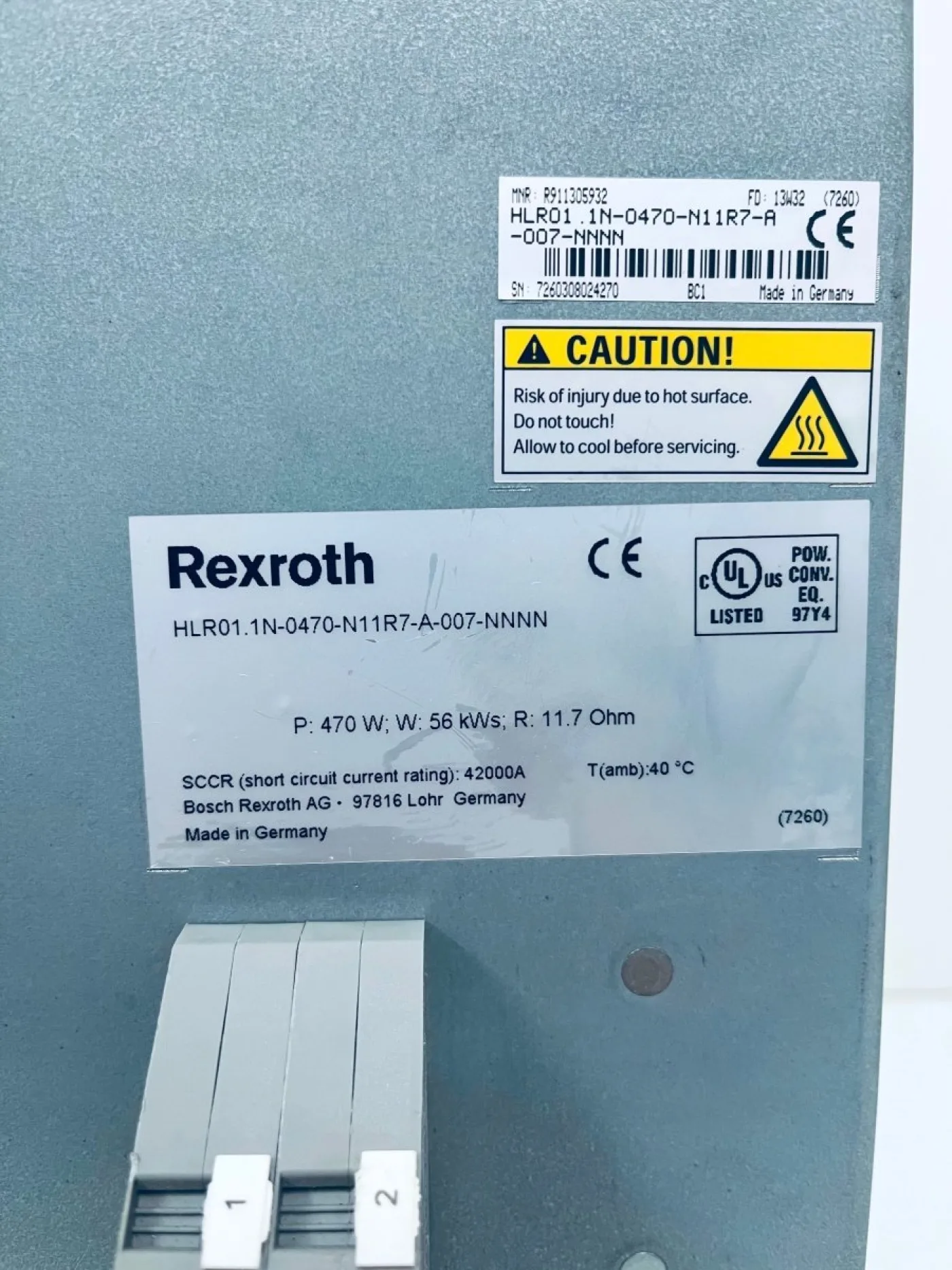 Rexroth/ Bosch Bremswiderstand - 2