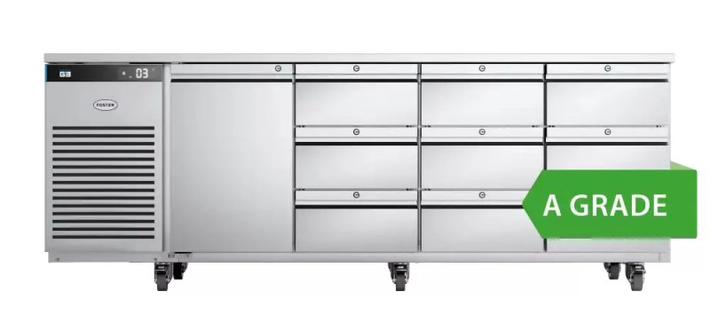 Foster EP1/4H/43-330 EcoPro G3 1 Door & 9 Drawer Refrigerated Counter 585 Litres - islandcatering