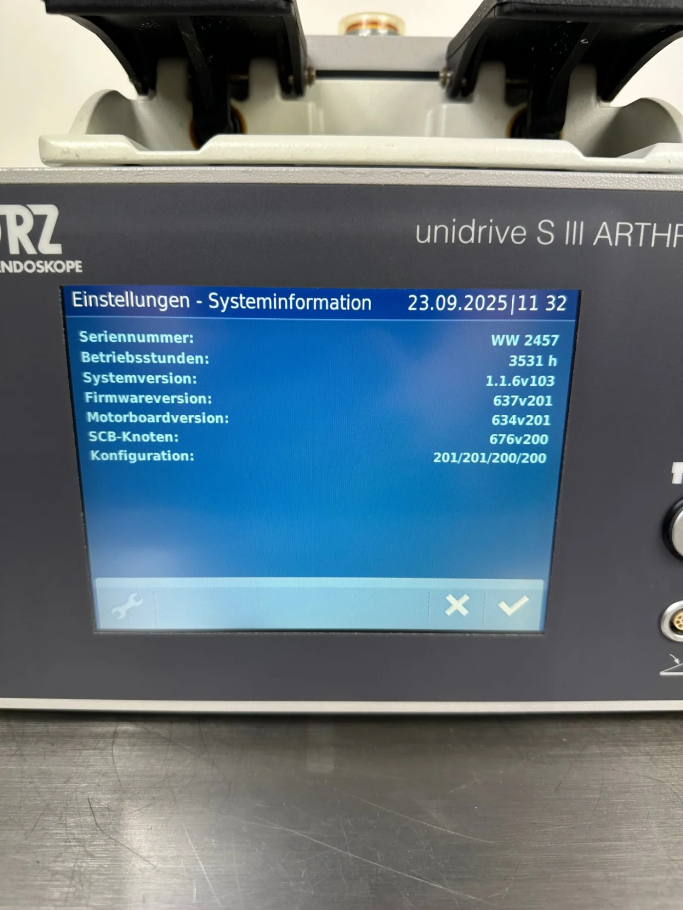 Storz Unidrive S3 Arthro 28723020 Arthroskopiekonsole (1) - 3