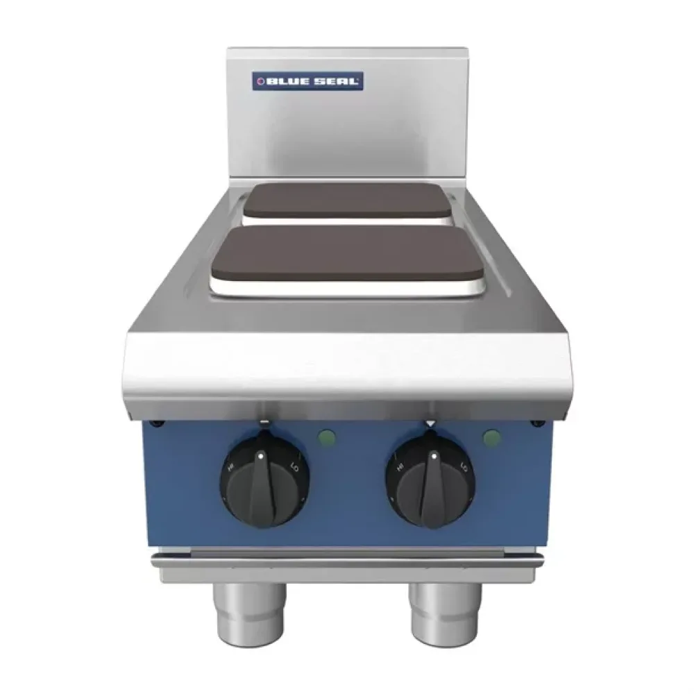 Blue Seal 2 Plate Countertop Hob 5.2kW E512S-B - islandcatering