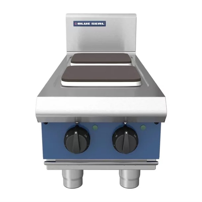 Blue Seal 2 Plate Countertop Hob 5.2kW E512S-B - islandcatering