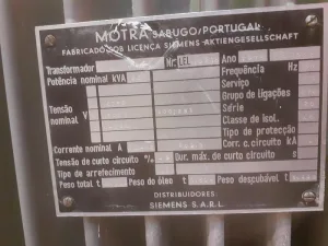 Transformador de eletricidade de 630 Kva