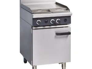 Blue Seal Cobra Natural Gas Oven Range with Griddle Top CR6B - islandcatering