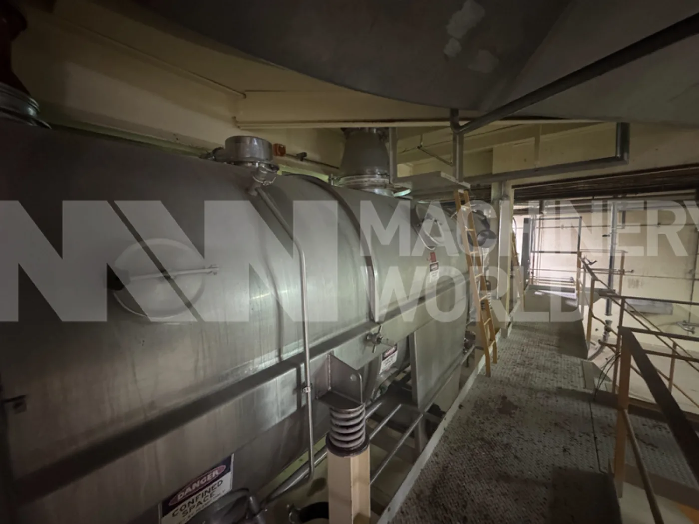 64,000kg per hour Stork TVR with Niro MVR Evaporator with TVR Finisher & Niro CDI920 Spray Dryer Plant (≤6Te per hour) MILK WHEY BUTTERMILK POWDER PLANT - 6