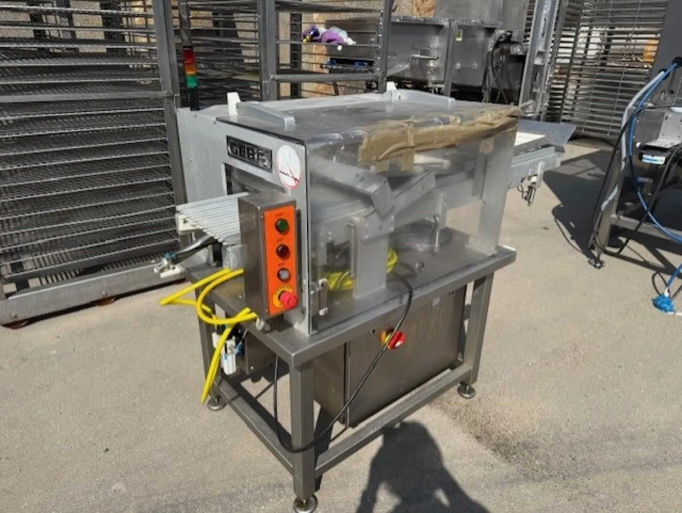 Geba 75 Single Lane Salmon Slicer - 1