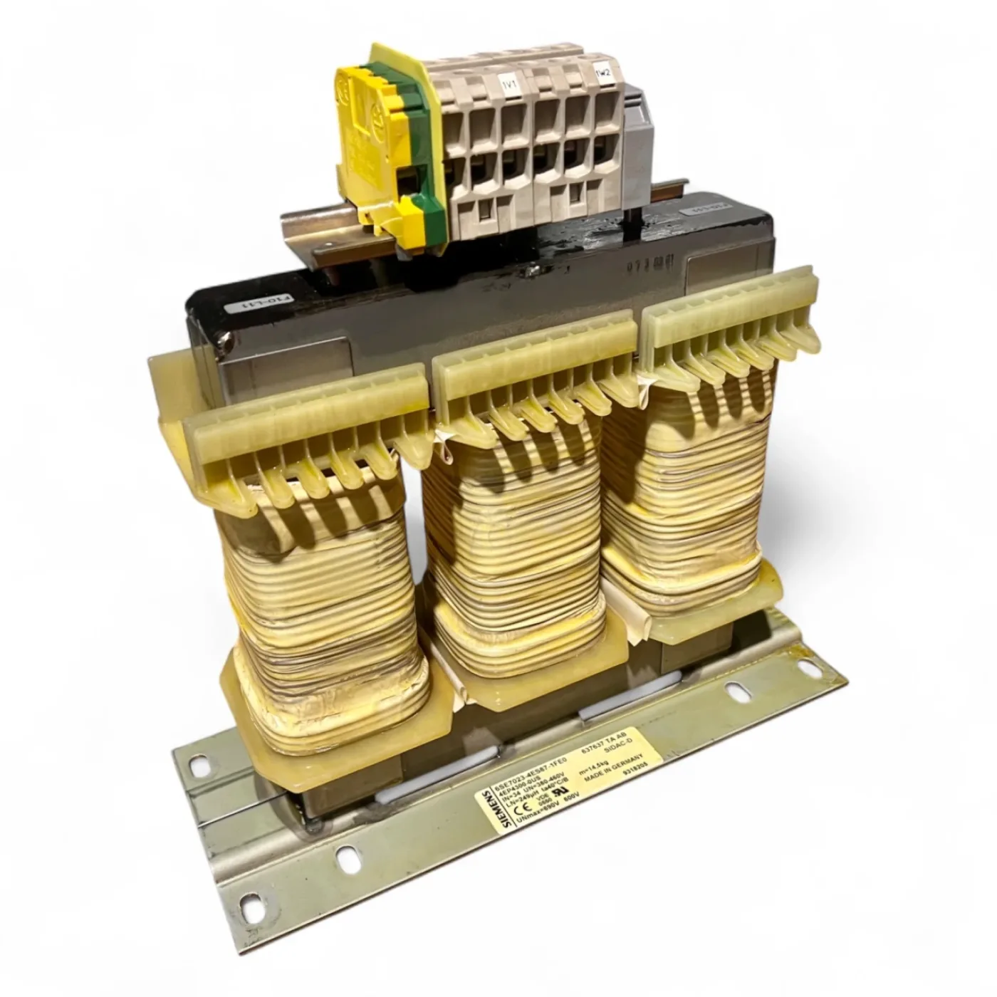 Siemens Netzdrossel 34 A 380–460 V 249 µH – Line Reactor | Drosselspule | 6SE7023-4ES87-1FE0 - 1
