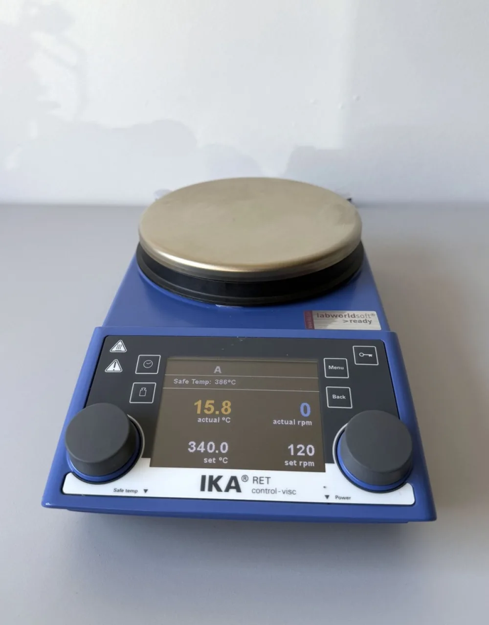 IKA RET Control-visc Magneetroerder Verwarming & Weegschaal