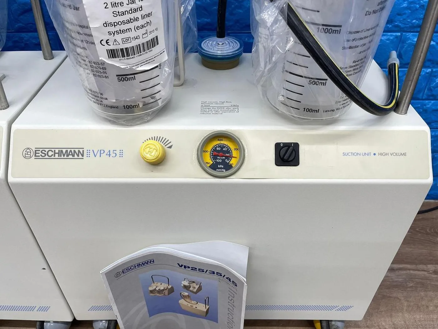 Eschmann Suction Pump Model: VP45 REF: 82-300-56 YOM: 2005 - 5
