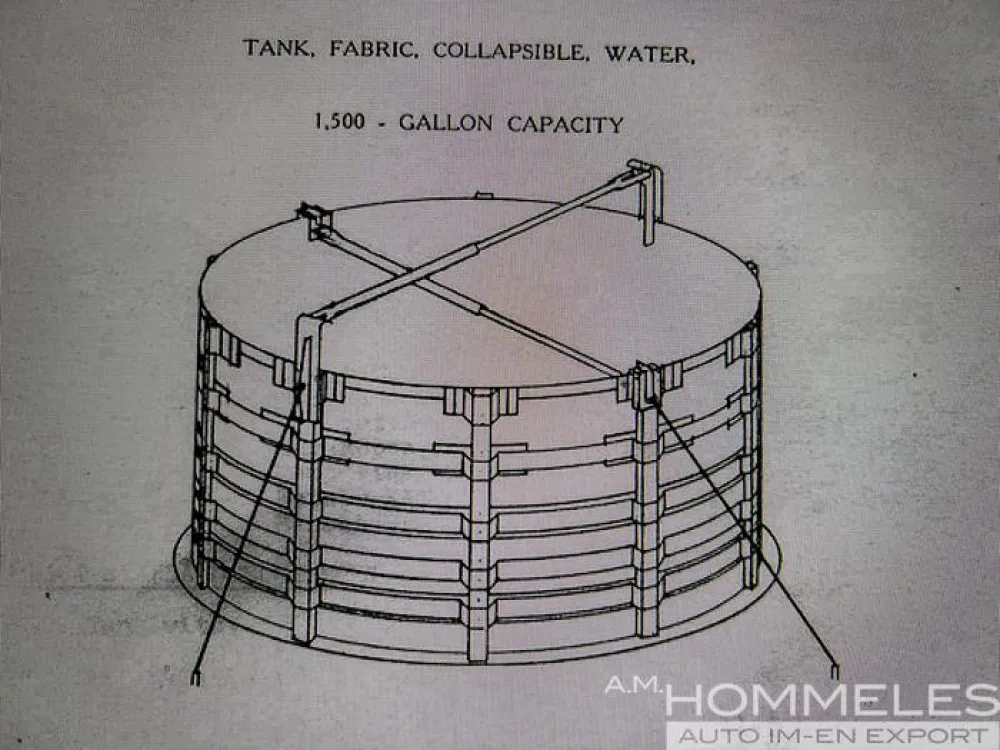 Firestone Tank Fabric Collapsible Water