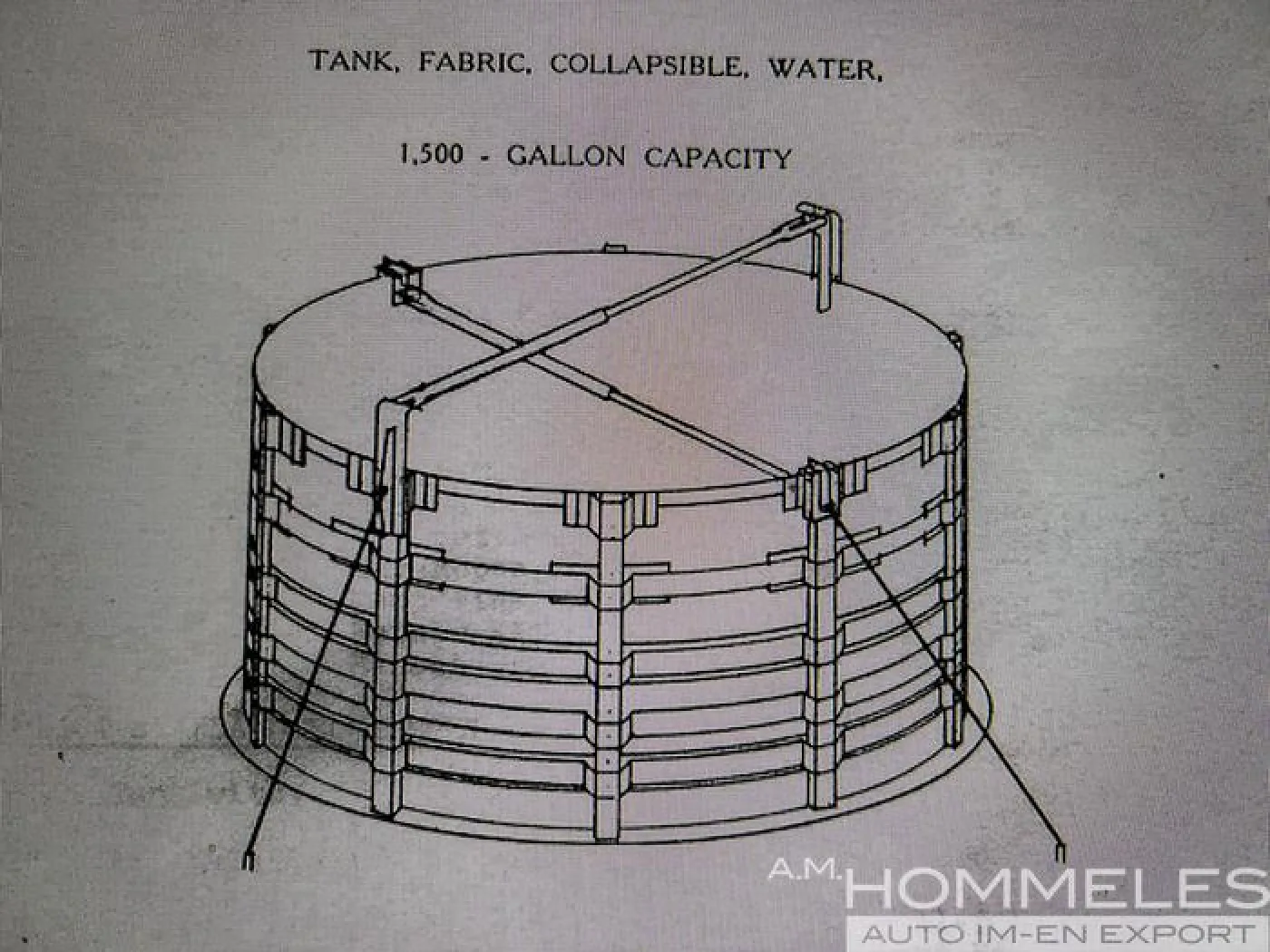 Firestone Tank Fabric Collapsible Water - 1