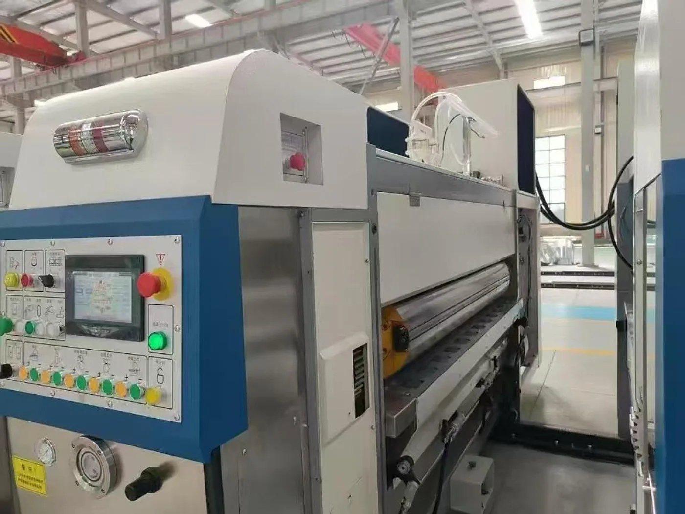 4-colour Flexo Press with rotary die-cutter and palletised collection - 4