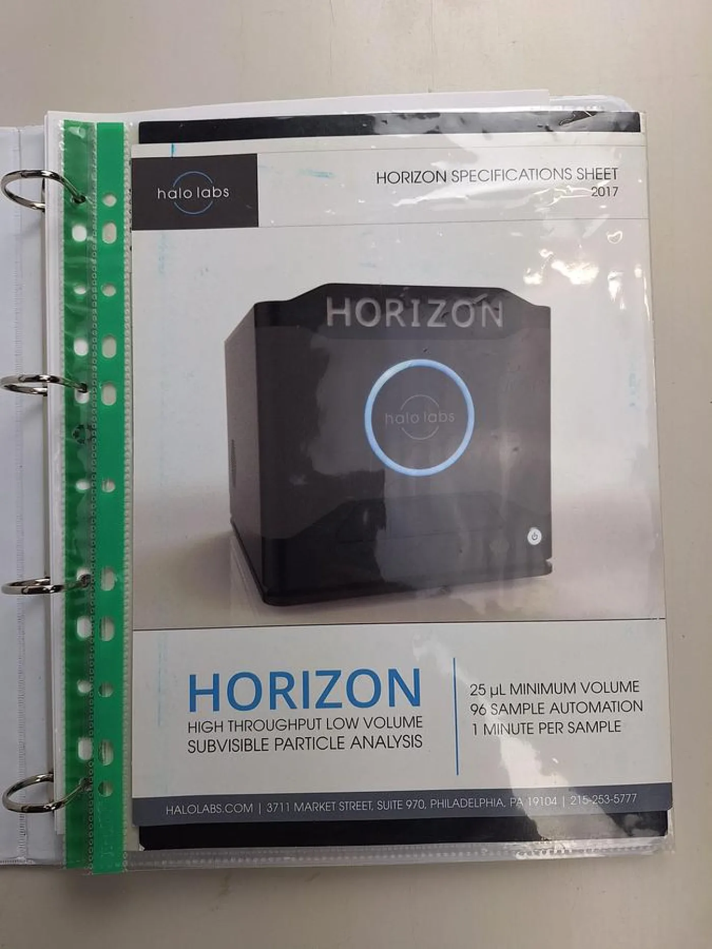 Halo Labs Horizon Particle Analyzer - 6