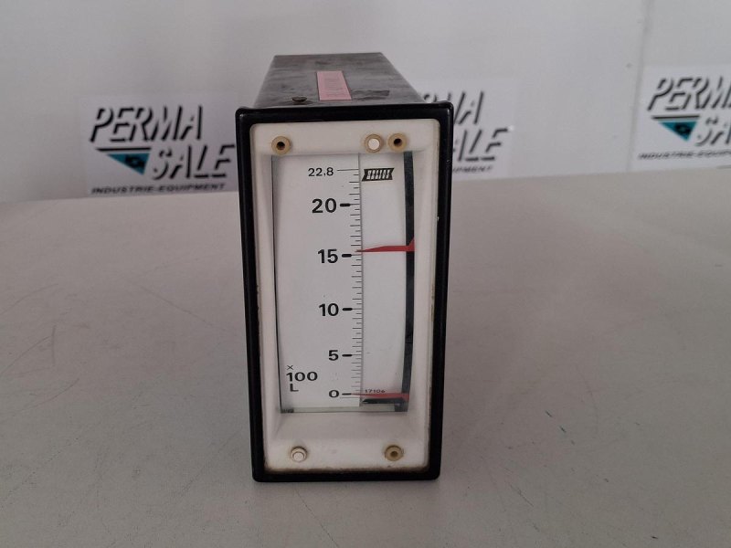Camille Bauer Drehspulinstrument 0–1 mA 0–20 ×100 L Panel Meter