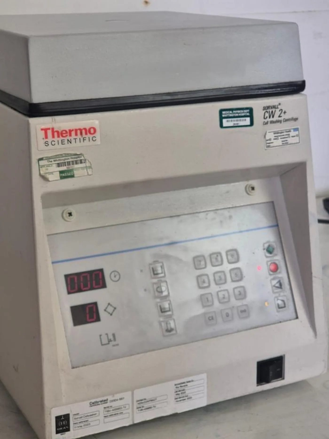 Thermo Scientific CW2 Sorvall Cell Washing Centrifuge - 1