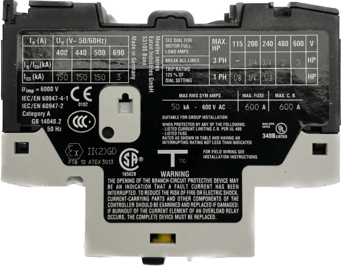EATON Motorschutzschalter mit Drehschalter PKZM0-4 - 3