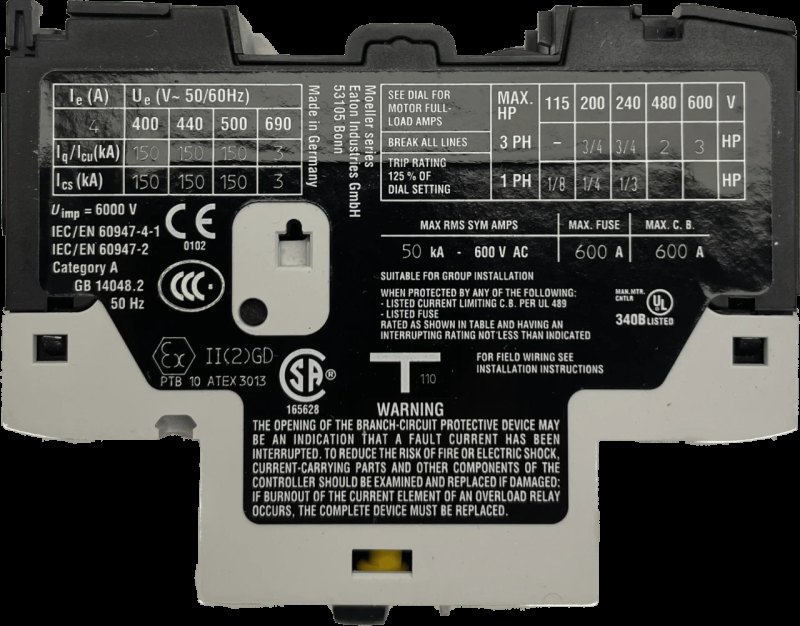 EATON Motorschutzschalter mit Drehschalter PKZM0-4