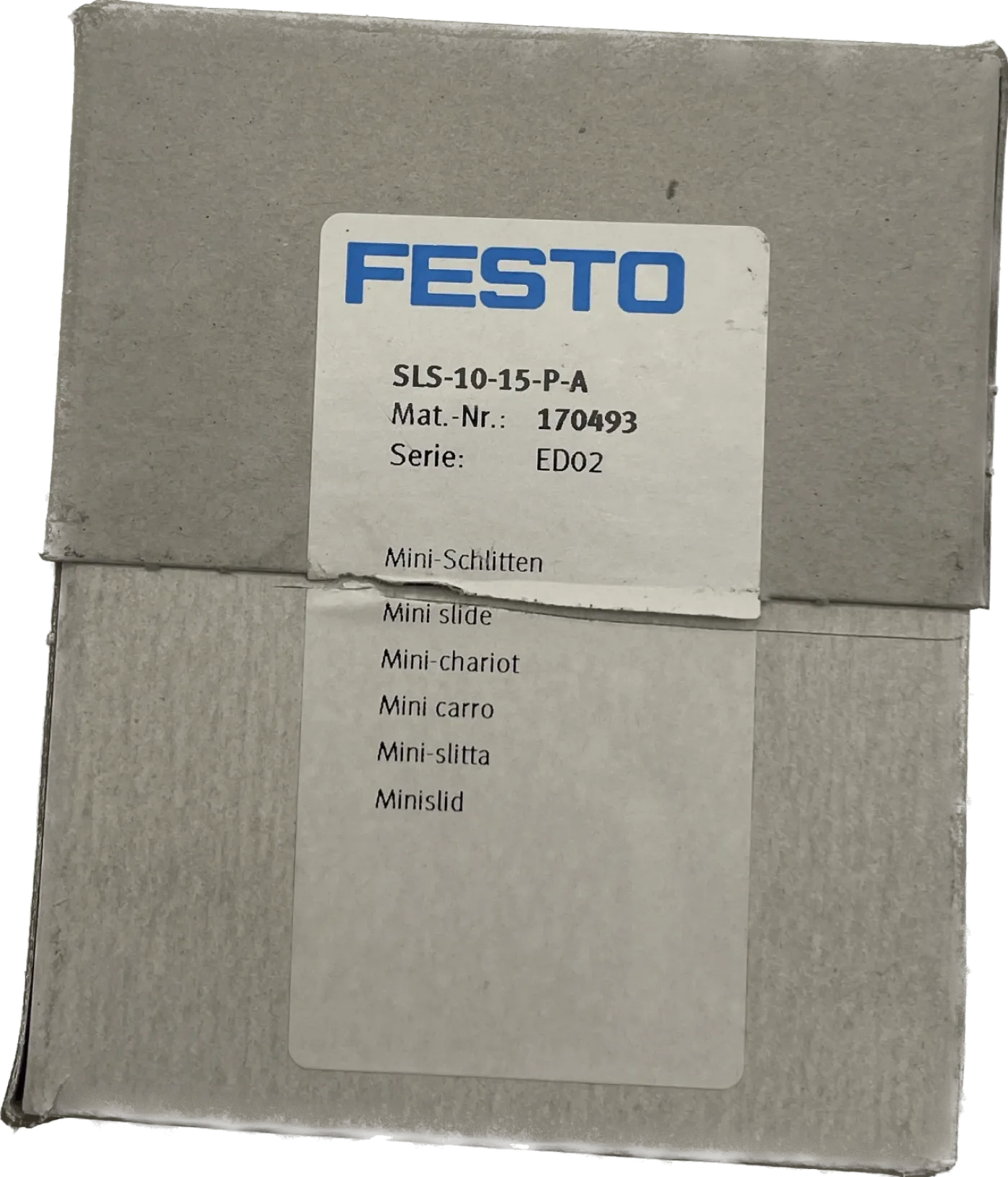 Festo Mini-Schlitten SLS-10-15-P-A - 1
