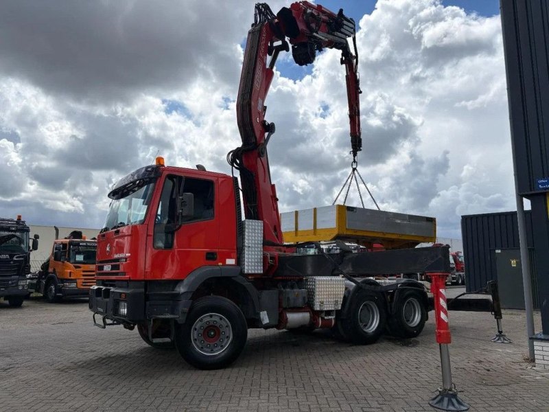 Iveco Eurotrakker 60E35 + FASSI F 600 XP 6X EXT. + JIB 4X EXT. + REMOTE + 6X4 + EURO 3