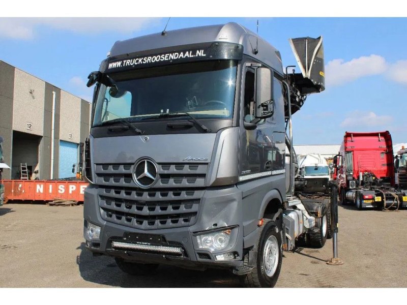 Mercedes-Benz Arocs 2858 6x4 PALFINGER S260Z96 (2022) FOREST/WOOD/METAL EDITION