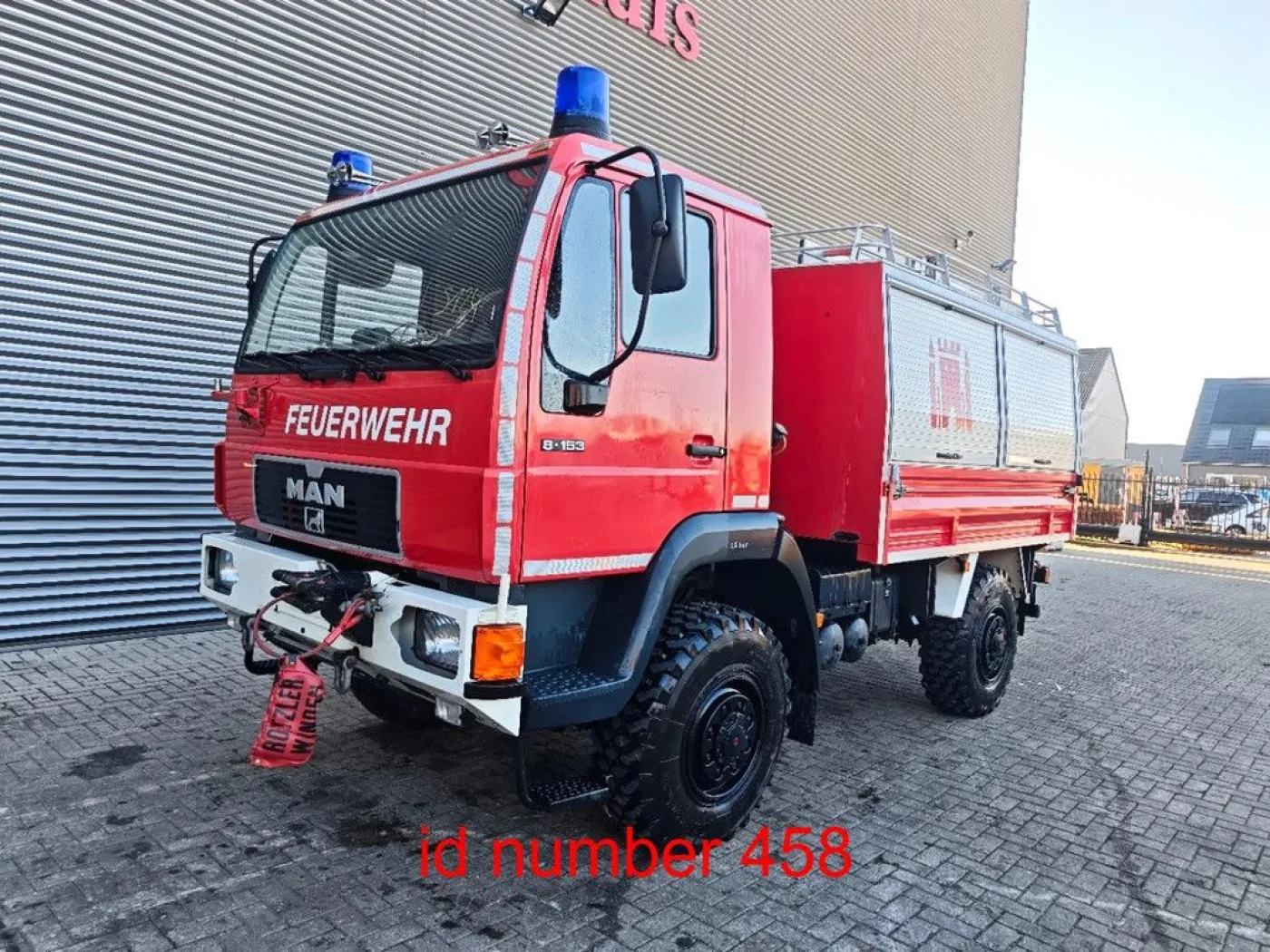 MAN 8.153 4x4 Rotzler Winch! - 3