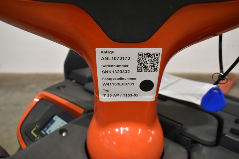 Niederhubwagen Linde T 20 AP 1153-02 (2022)