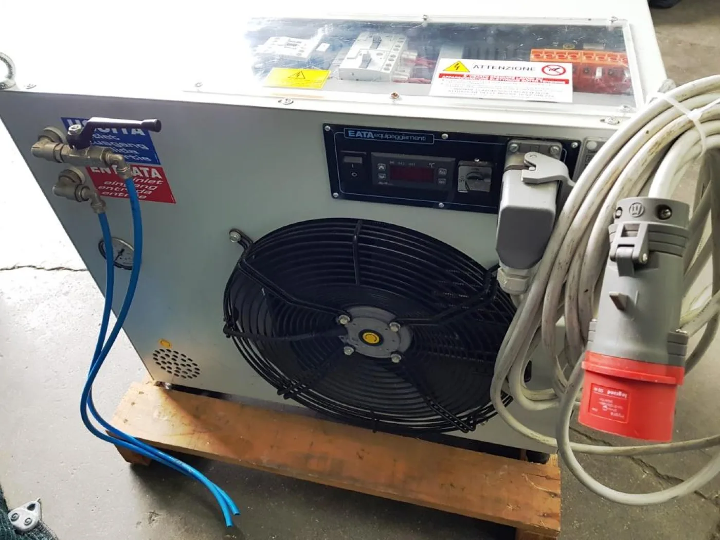 UNITÀ REFRIGERATORE CHILLER – EATA – MOD. EL3-R45/09 - 6