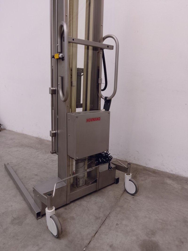 CARRELLO ELEVATORE CON PIASTRA ROTANTE – HOVMAND – MOD. S-1946