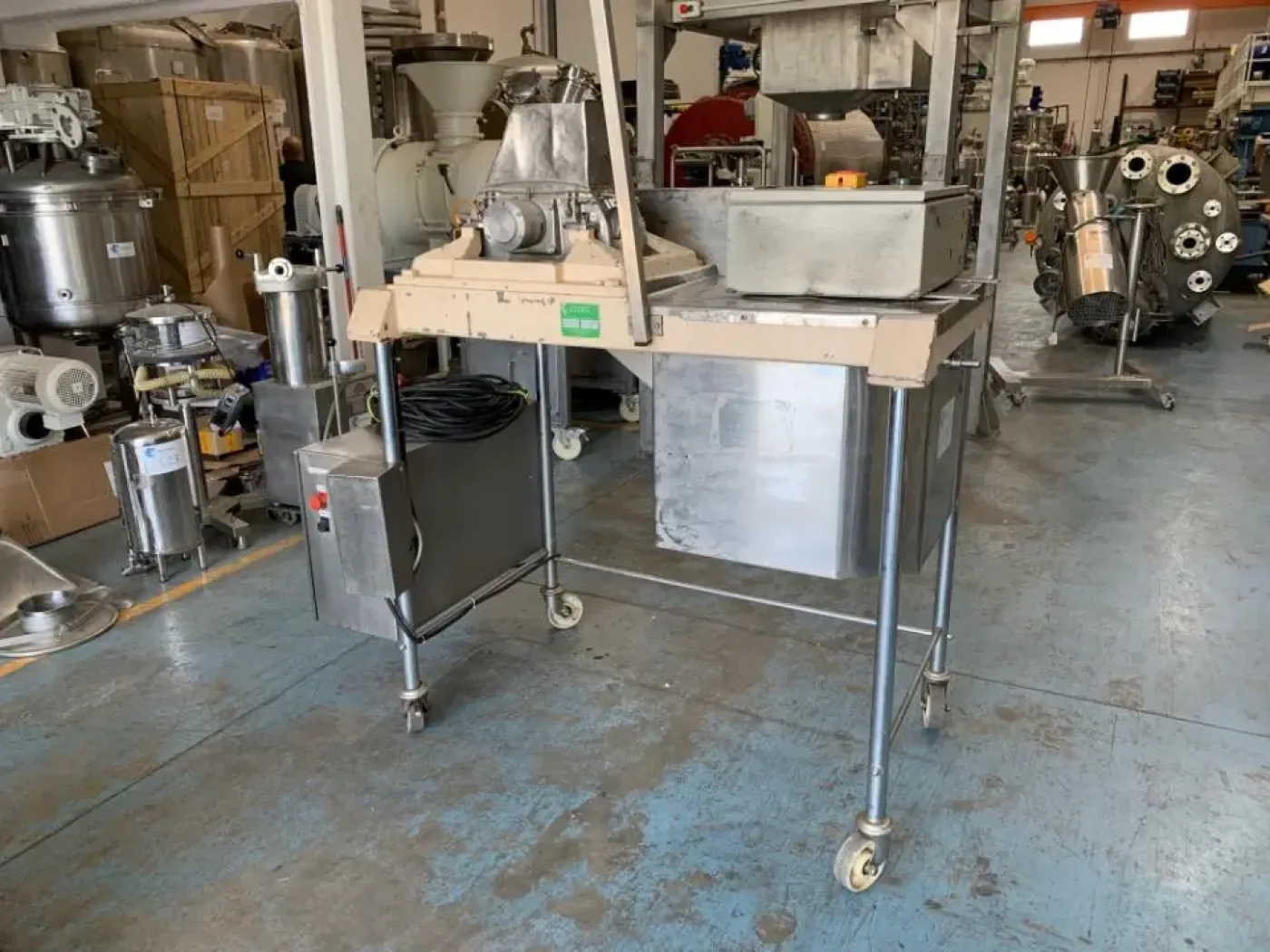 USED APEX 114-364 FIXED HAMMER MILL - 6