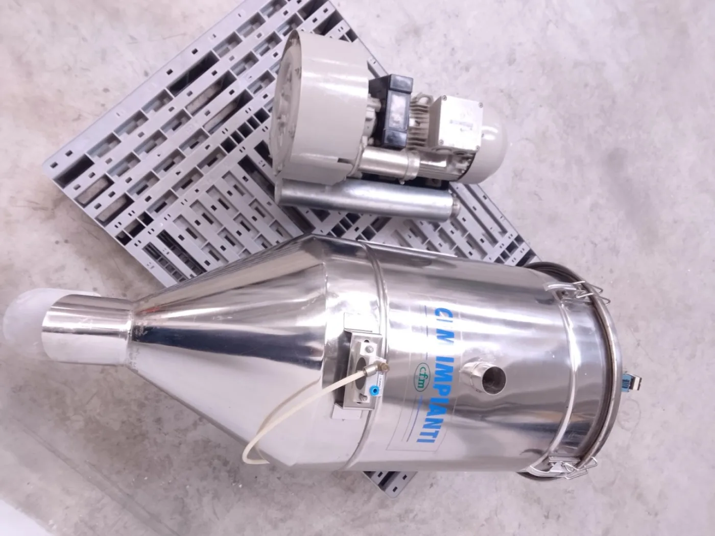 TRASFERITORE POLVERI CON TURBOSOFFIANTE – CFM - 4