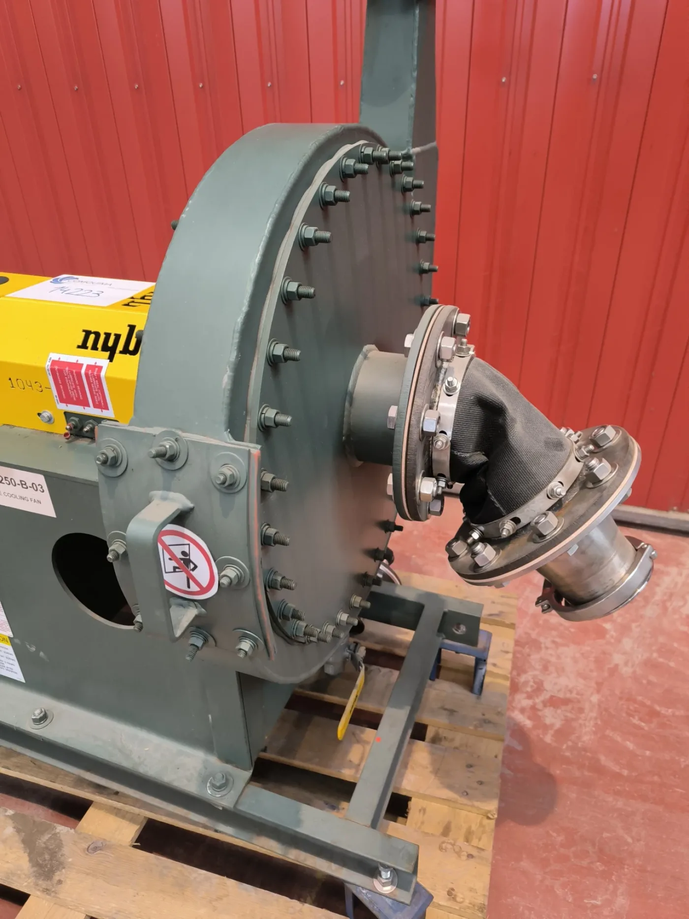 PRESSURE BLOWER THE NEW YORK BLOWER ARR-8 UNUSED - 5