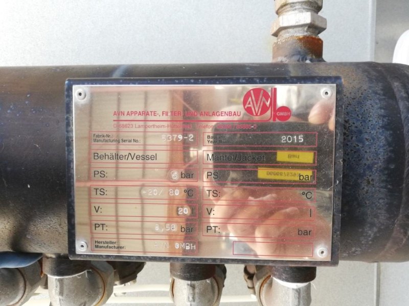 AVN Apparate- Filter und Anlagenbau - Envelope filter