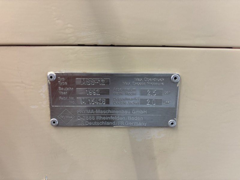 Fryma MS-12 COBALL - Sand mill