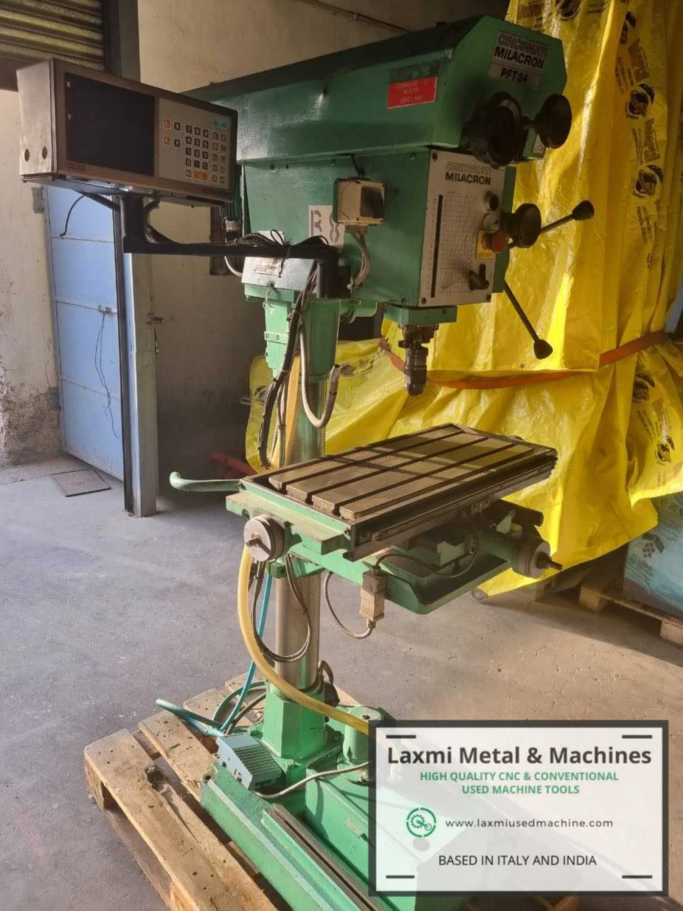 COLUMN DRILLING + MILLING MACHINE, CINCINNATI MILACRON - PFT24 - Laxmi Metal & Machines, Rohtak - 2